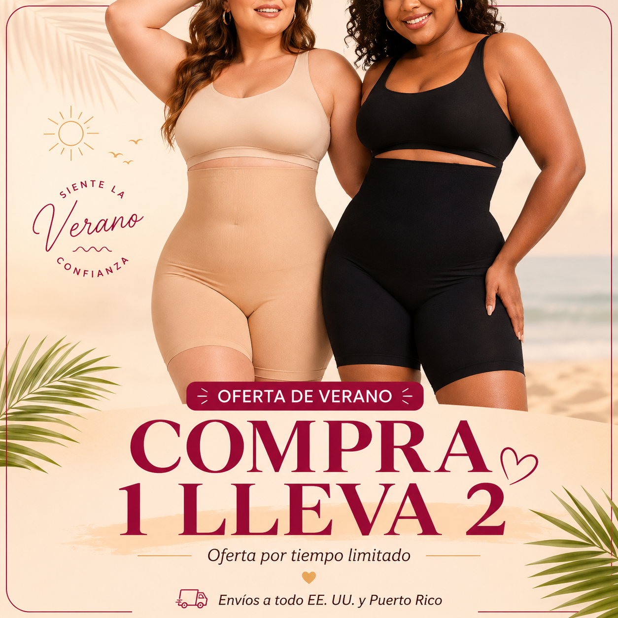 2x1 Up Shaper™ - Faja moldeadora de compresión suaveee